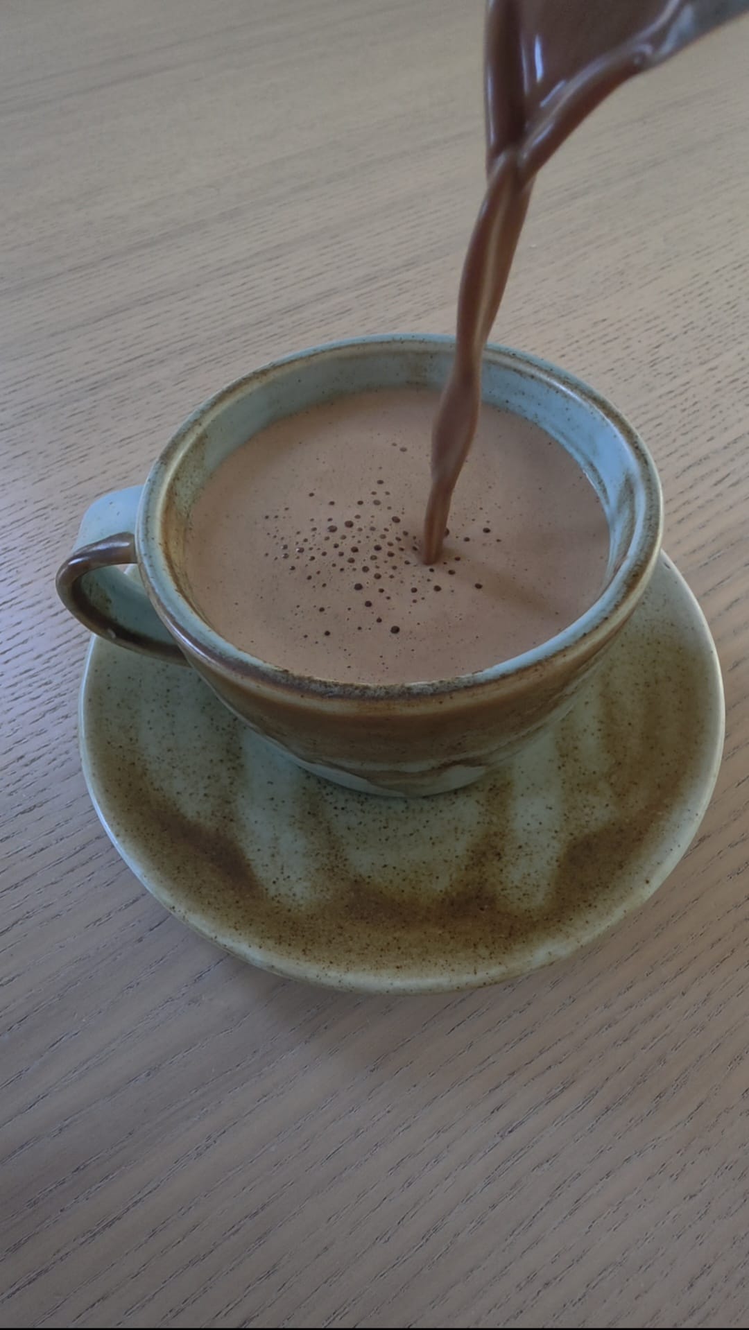 Sacred Sip Cacao prepared for a ceremonial cacao ritual